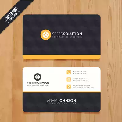 Business card production custom business company color business card printing custom-made business card design