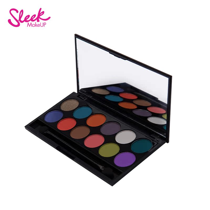 英国Sleek 12色矿物眼影盘449 DEL MAR VOL-1显色眼影套装
