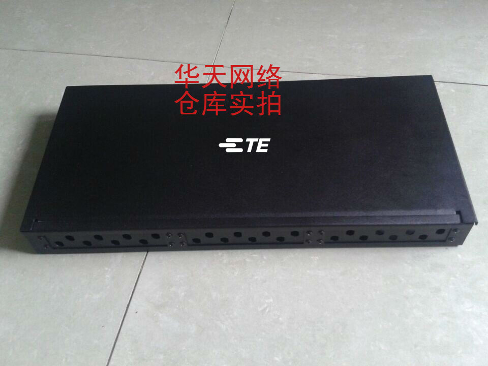 Amp 24 Mouth Fiber Terminal Box AMP Fiber Terminal Box TE Amp 12 Outlet Fiber Distribution Shelf
