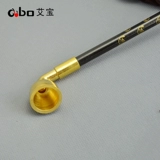 Aibao old -style bronze smoke sack pot