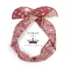 South Korea Dongdaemun fashion retro cashew flower print rabbit ears wire hair band headband gas hair band headdress tide