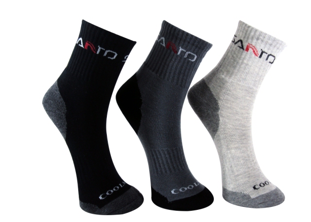 Shantuo Hiking Socks, Outdoor Socks for Spring, Autumn and Winter, Quick-Drying Hiking Socks, Warm and Odor-Resistant, Mid-Calf Men's Socks, 3 Pairs Pack