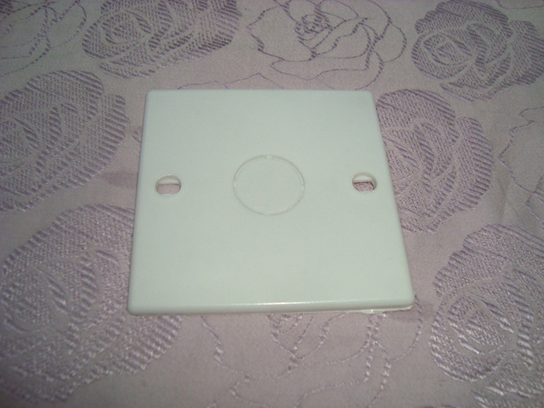 Type 86 blank panel plastic white cover 86 white panel PVC switch socket whiteboard works special price