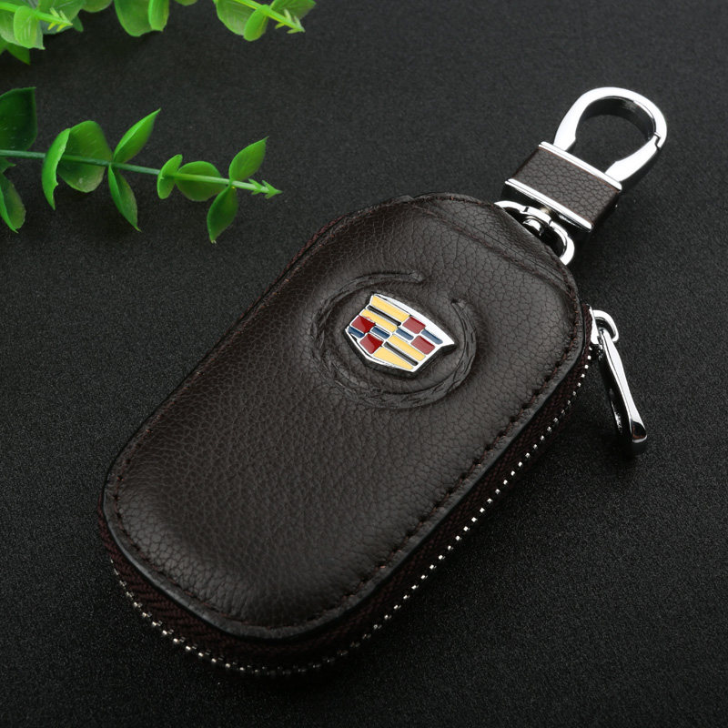 凯迪拉克ATS-L XTS CTS SRX 凯迪拉克汽车真皮钥匙包 套 牛皮