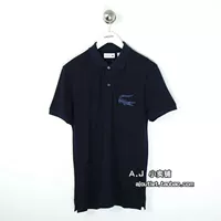 Giảm 50% cho quầy cá sấu Lacoste Pháp đích thực áo thun nam ngắn tay màu sắc rắn 191048 store t shirt