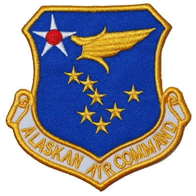 Alaska Air Command armband cloth paste embroidery sticker magic sticker shoulder seal can be ordered