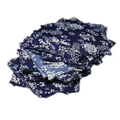 Master of loss pot-purple sand tea pot with blue cloth cover cloth sealing cloth decorative cloth