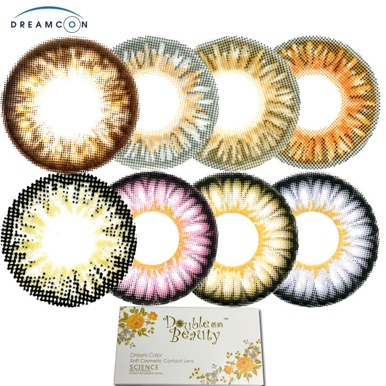 DREAMCON小直径 美瞳年抛 小清新风 混血美瞳 彩色隐形眼镜BQ
