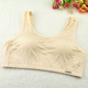 Cô gái béo mặc áo ngực cỡ lớn học sinh cộng với phân bón thể thao vest kiểu trung học cơ sở MM áo ngực đơn giản thoáng khí cotton áo ngực bầu Cộng với kích thước Bras