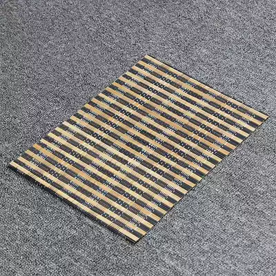 Kung Fu tea set tea tray fiber mat insulation mat protection mat Meng Zong bamboo mat tea mat non-slip gasket tea ceremony zero match