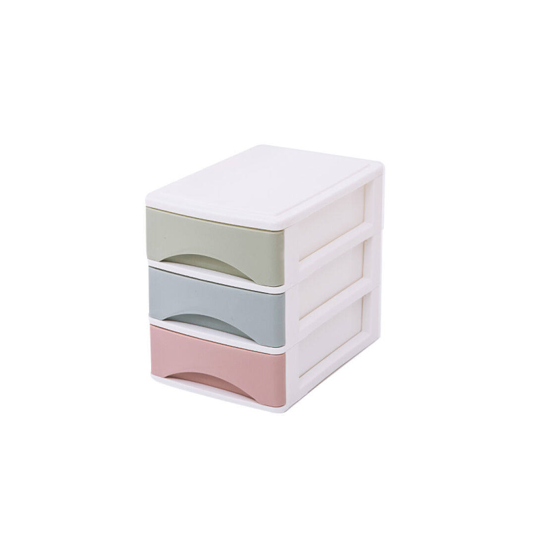 Silent love plastic multi - layer dresser desktop contains box wash table drawer storage for simple desk office
