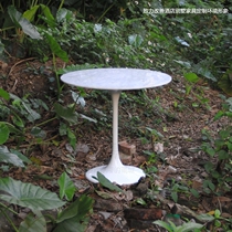 Tulip coffee table simple modern marble creative tulip coffee table marble round coffee table can be customized