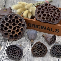 Online photography background Dry flower size Lotus head 1 price retro - photo props  Baiji retro - ancient props
