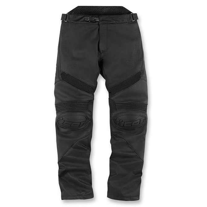BILLBACK USA] ICON super running motorcycle riding pants leather pants motorcycle belt knee pads