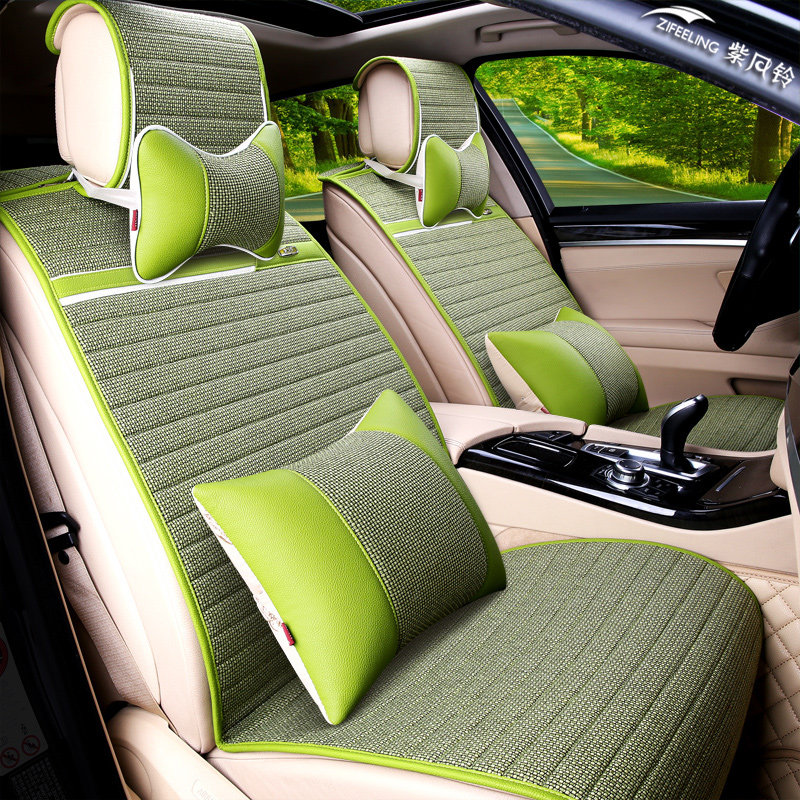 免捆绑汽车坐垫适用于进口起亚速迈佳乐K5K9四季小车座垫