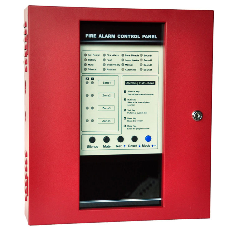 Traditional Central Fire System 16 Anti-Wire Fire Alarm Host 16 Area Fire Control Panel