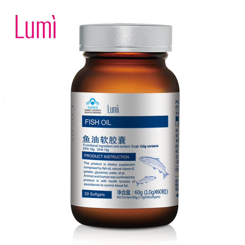 lumi 鱼油软胶囊 1.0g/粒*60粒