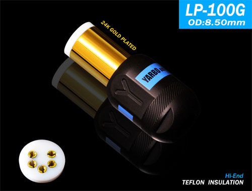 Germany YARBO Yabao LP-100G LP record player signal plug 5-pin plug Fever-grade plug