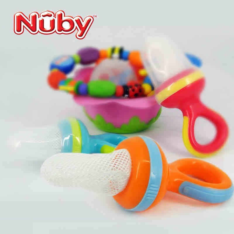 美国nuby/努比 正品促销蔬果喂食器辅食器婴儿宝宝儿童餐具
