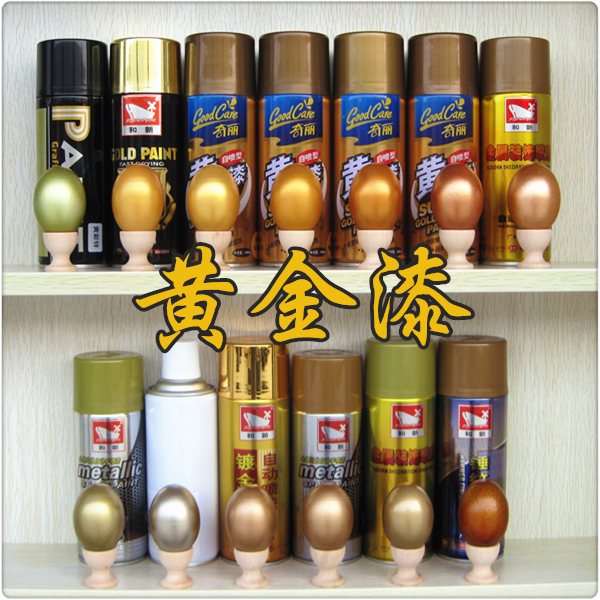 Gold Automatic Hand Spray Paint Plated Gold Flash Gold Ancient Bronze Red Bronze Gold Buddha Sculpture Gold Lacquer