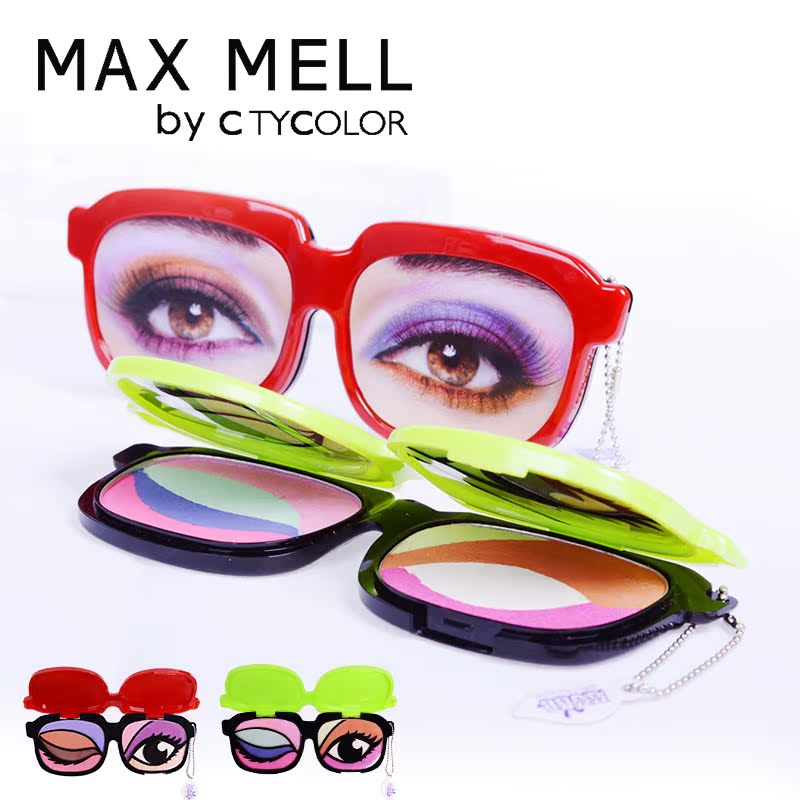 city colorSSOB傻北比眼影镜 大地色珠光眼影盘 裸妆正品彩妆包邮