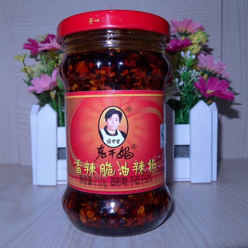【苏宁易购】老干妈 香辣脆油辣椒 210g