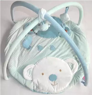 Foreign trade newborn baby multifunctional toy cotton cloth game blanket pad with music baby crawling fitness bracket pad