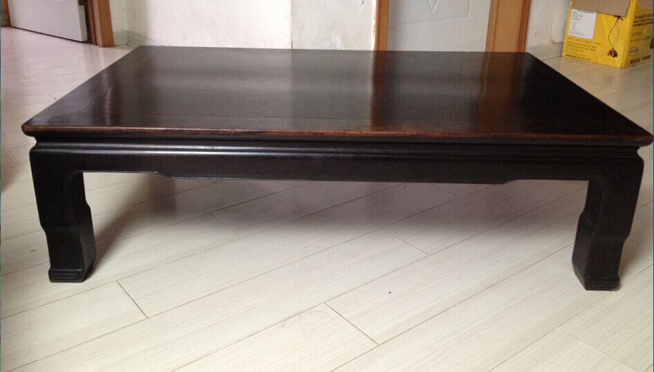 Japan reflux old red wood furniture purple sandalwood table Qing Dynasty wood table tea table old purple sandalwood non-yellow flower pear tea shed-Taobao