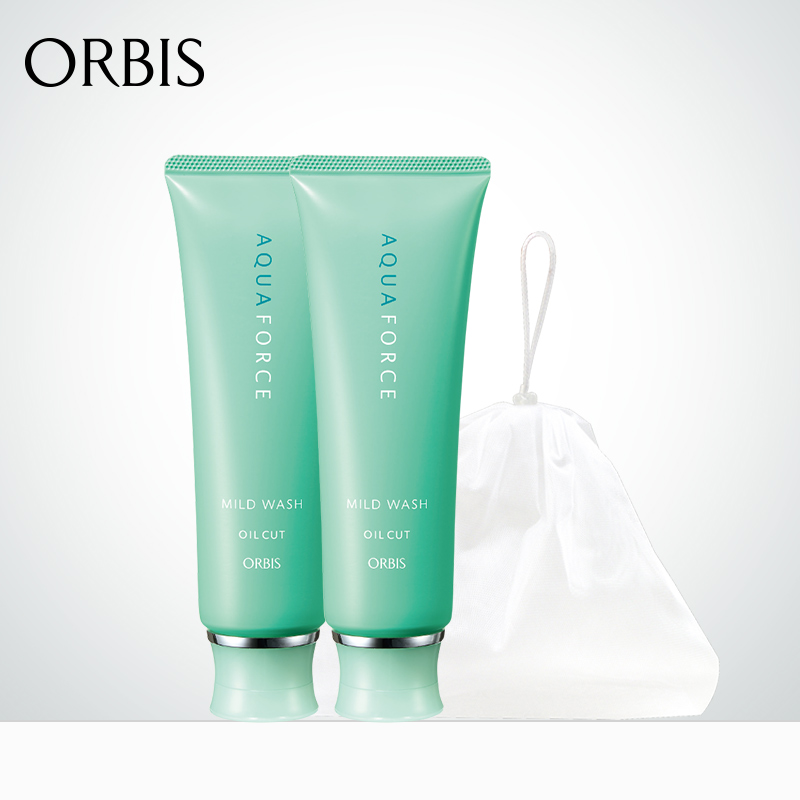 ORBIS/奥蜜思新水原力洁面乳2支装+起泡网【聚】