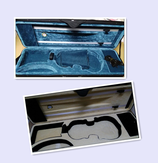 Violin square box High-grade piano box box with watch with lock Waterproof and moisture-proof 