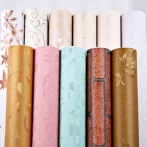 Waterproof 3d stereo wallpaper warm bedroom living room background wall paper dormitory stickers from 10 meters