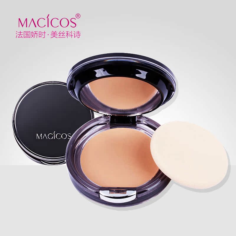 MACICOS/法国娇时完美轻透粉饼8g保湿控油遮瑕修容定妆持久正品