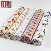 Phim hoạt hình in vải cotton thủ công DIY trẻ em tấm chăn vải vải quần áo khăn trải bàn vải