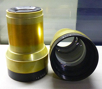 The lens of the projector