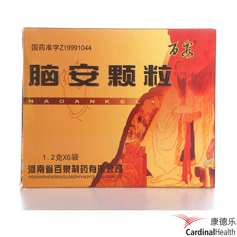 百泉 脑安颗粒 1.2g*6袋/盒