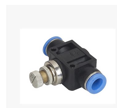 Pipeline Throttle Valve SA4 SA6 SA8 SA10 SA12 Quick Connector Quick Plug Control Valve Speed ​​Control Valve