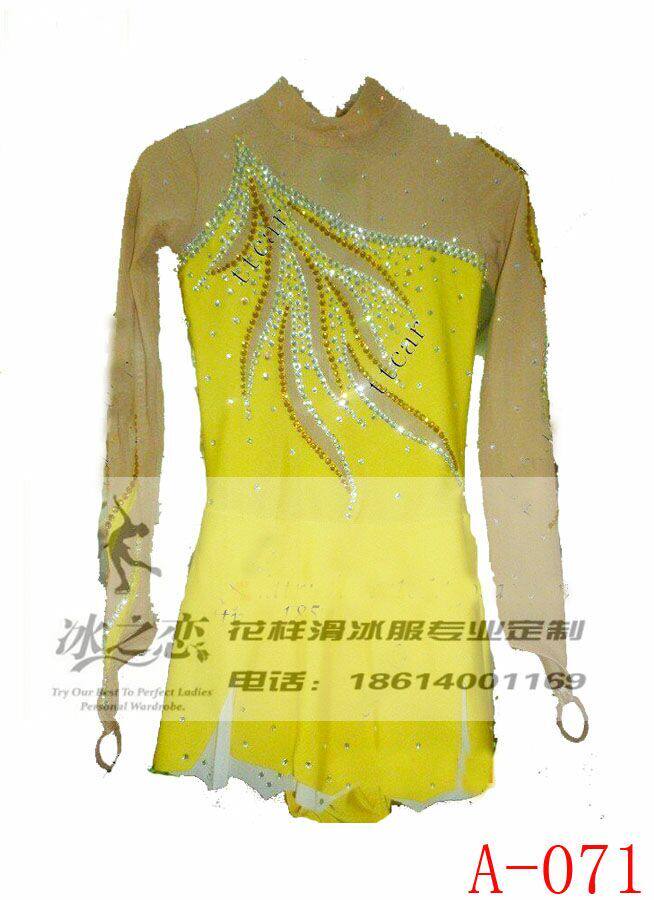 Girls figure skating suits Skating skirts professional custom made ice skirts roller skating costumes