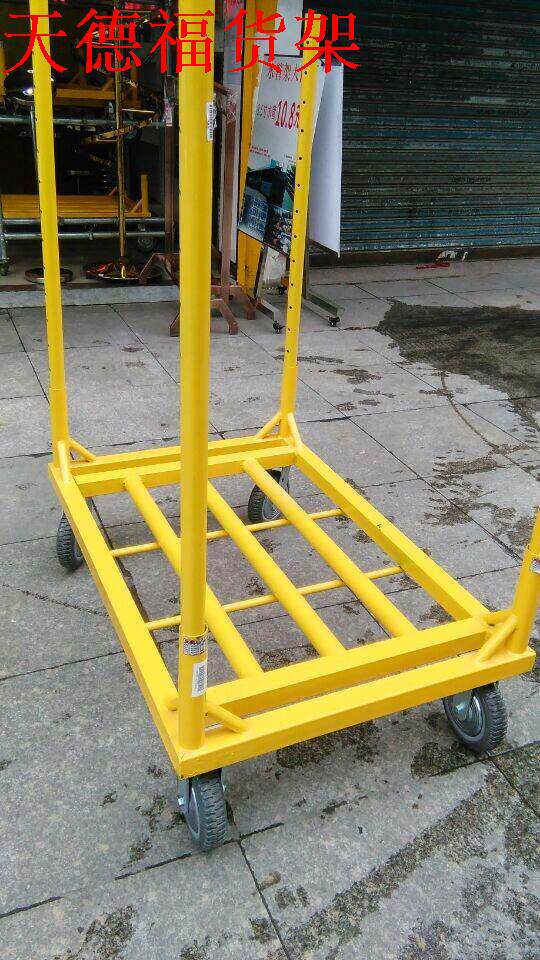 Tenderford Shelves Trolleys With Wind Fire Wheels Mobile Large Wheels Universal Wheels Directional Wheels Cloth Go-cart Trucks