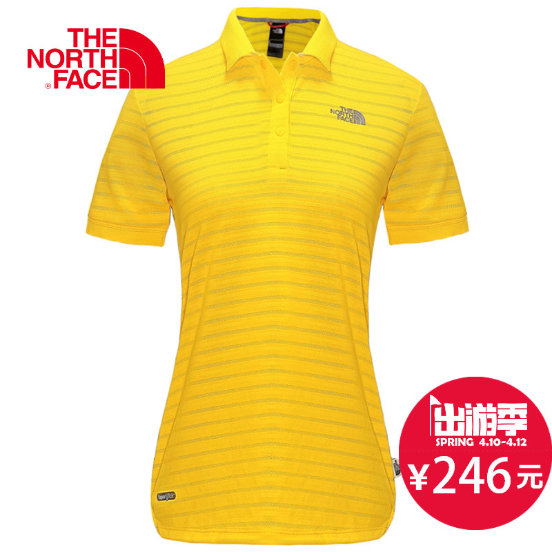 THE NORTH FACE/北面 女款速干短袖Polo衫 A9TU