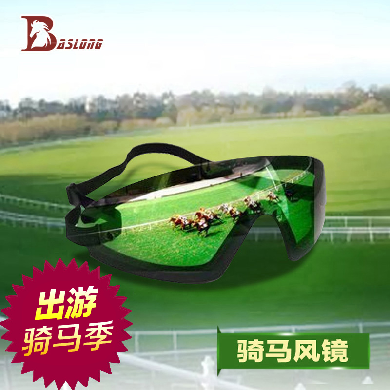 Harness Horse riding goggles Horse riding horse speed horse racing mirror Horse riding glasses Mirror Knight equipment eight-foot dragon