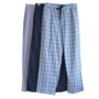[Giải phóng mặt bằng đặc biệt] nam dệt bông cotton cộng với phân XL quần quần sống quần nhà pyjama bộ thu đông nam 