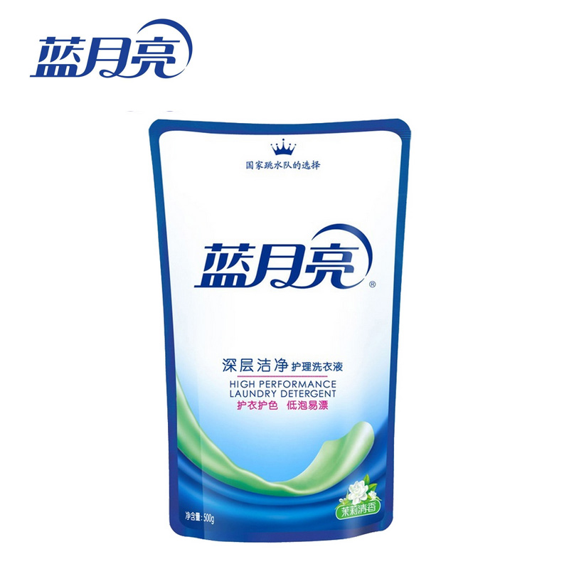 500g蓝月亮袋装深层洁净洗衣液(清雅丁香)