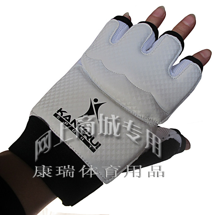KT551 taekwondo protective gloves WTF competition for semi-finger children adult fitness training protection conry