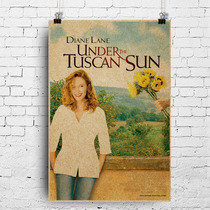 Italian movie poster Under the Tuscan Sun I want to get married