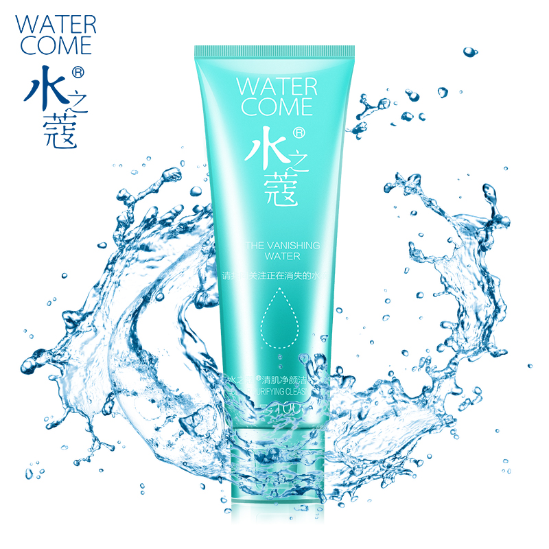 watercome/水之蔻【新品】清肌净颜洁面乳100g 深层洁净清爽控油