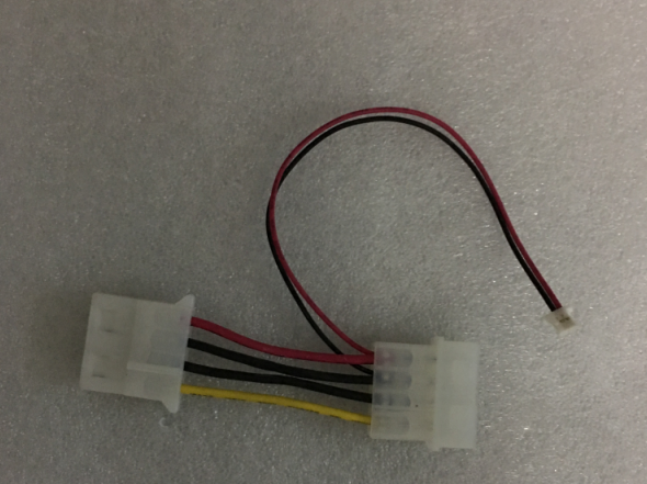 dell Dell original D-type power supply 2-phase power supply line Electronic solid-state drive DOM power supply line