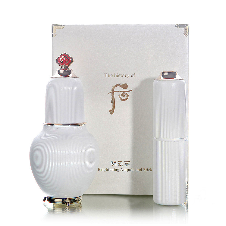韩国WHOO/后 明义享白皙明棒7ml+白安瓶25ml 套装 提亮肤色