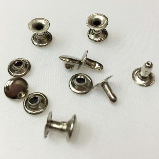 Single-sided rivet bump nail primary-secondary nail suitable for belt shoe jeans leather bag paper bag DIY five gold accessories