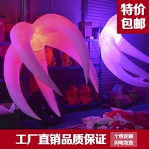 Custom Inflatable Octopus Marine Air Die Inflatable Stars LED Light Air Die Bar Nightclub Hanging Decorative Props