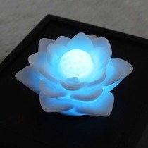 Buddha front for lamp energy saving LED small night light temple for lamp Seven color lotus lamp Law will pray for the Buddha lamp wholesale